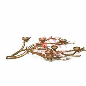 <b>Branch</b> Candlestick Holder for Table Decor Centerpiece Top Selling Unique Antique Gold & Silver <b>Branch</b> T-<b>Light</b> - Product Image 4