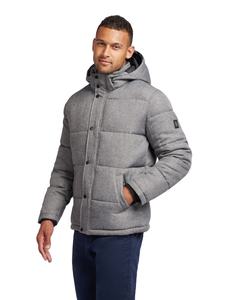 custom Men's Front Logo Breathable Denim Bomber Jacket High Street American Style Stand Collar Hip Hop Winter Riding Jacket - Product Image 2