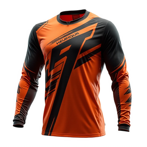 Camiseta de Motocross para Hombre, Impresa, Transpirable, Cortavientos, de Secado Rápido, Personalizada, de Manga Larga, para Carreras de ATV, Ropa Deportiva, Camisetas de Motocicleta - Product Image 1