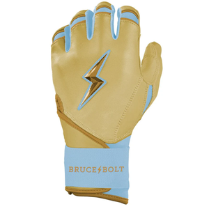 Gants de frappe de baseball professionnels en cuir BRUCE BOLT antidérapants avec logo et design personnalisés, qualité supérieure, en cuir pleine fleur - Product Image 6