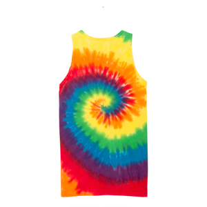 Débardeur Tie Dye Élégant pour Hommes Chemise Sans Manches Casual Design Spirale Vibrant Débardeur Fournisseur de Vêtements OEM/ODM - Product Image 2