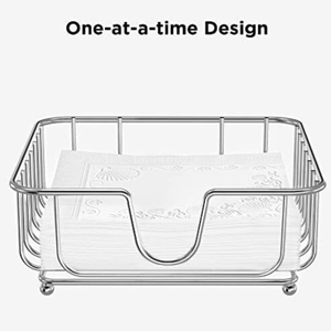 Napkin Holder Standing Silver Metal Wire <b>Tissue</b> <b>Paper</b> Holder Organized for Hotel and Restaurants Dinner Table Decor - Product Image 3