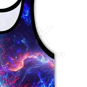 Camiseta sin Mangas Casual para Hombre, Diseño y Talla Personalizados, Secado Rápido, Transpirable, Poliéster/Algodón, para Fitness - Product Image 6