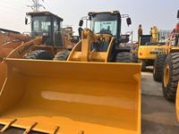 Chargeuse sur pneus SDLG 955F d'occasion, 5 tonnes, Shandong Lingong 955F, chargeuse frontale, matériel de construction à vendre