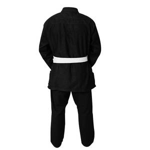 Kimono de judo personnalisé Pakistan, uniforme unisexe, durable, respirant, en coton, tissu tissé perlé de 400 à 550 g/m² - Product Image 2
