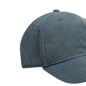 Factory Made 2024 High Quality Custom Black New Blank <b>Plain</b> Cotton Unisex Sport Hats 6 Panel Baseball <b>Cap</b> - Product Image 4