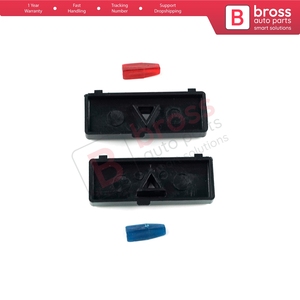 ฝาครอบปุ่มควบคุมเครื่องปรับอากาศ BDP88-12 2 ชิ้น สำหรับ X5 E53 ปี 2000-2006 และ 5 Series E39 ปี 1996-2003 - Product Image 2