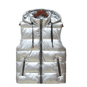 Chaqueta Acolchada para Hombre, Otoño Invierno 2026 |   Abrigo Casual Grueso de Invierno con Cuello Alto y Logotipo Frontal |   Talla Grande 5XL - Product Image 2