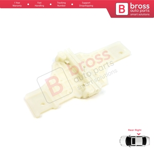 คลิปซ่อมชุดมอเตอร์กระจกหน้าต่าง BWR5622 ประตูหลังขวา สำหรับ 208 MK1 A9 CA CC CR ปี 2012-2020 รถ 5 ประตู HB Van 2008 MK1 A94 CU ปี 2013-2019 - Product Image 4