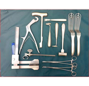 Juego de toracotomía Juego de Cirugía Torácica de toracotomía Instrumentos quirúrgicos complementarios Herramientas Acero inoxidable - Product Image 3