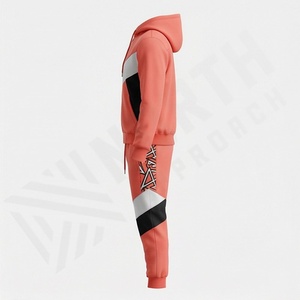 Survêtement pour homme, sur mesure, de qualité, confortable, respirant, stock, vêtements de sport, de gym, de fitness, de course à pied, d'entraînement, couleur personnalisée - Product Image 3