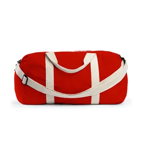 Borsa Sportiva Foza in Cotone Riciclato, Zaino Promozionale Sostenibile con Coulisse - Product Image 4