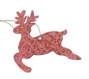 Aspecto de estrella Acabado verde Adornos colgantes de Navidad Decoración Estaño Hierro Estrella Adorno colgante - Product Image 4
