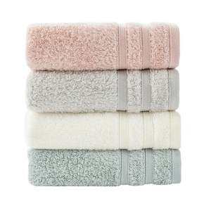 Premium Custom White <b>Bath</b> <b>Towels</b> <b>Set</b> with Durable Absorbent Cotton Includes <b>Bath</b> <b>Towels</b> & Tub Mats for Hotels - Product Image 4