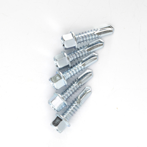 Tornillos Autoperforantes de Cabeza Hexagonal, Acero al Carbono, Zincado/Galvanizado, Métricos, Clase 8, Marca PDC, OEM Disponible, Tamaños Personalizados - Product Image 1