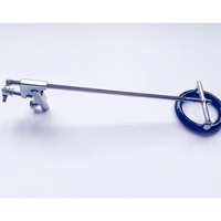 Laryngoscope rigide ORL à vision latérale, optique d'endoscopie, support manuel en acier inoxydable, support thoracique réutilisable pour hôpital