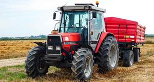 Tracteur compact d'occasion Old Massey Ferguson 130HP 4WD Meilleurs tracteurs agricoles d'occasion Prix de l'agriculture à vendre - Product Image 4