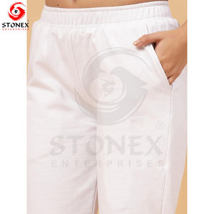 ชุดกีฬาเสื้อวอร์ม2ชิ้นสำหรับผู้หญิงชุดวอร์มผ้าคอตตอนผ้าฟลีซคุณภาพสูง - Product Image 3