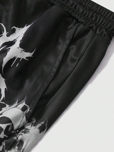 Servicios OEM ODM, Pantalones Profesionales de MMA, Sólidos, Ecológicos, Personalizados, Sublimados, de Secado Rápido, Cintura Alta, Poliéster/Nailon para Hombre - Product Image 3