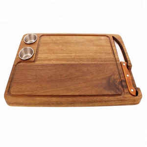 Compra directa de fábrica Sheeri Handicraft Fast Dilevrey Combo Pack con Logo Chopping Block Board y Mats & Pads - Product Image 3