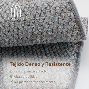 Alfombra Moderna de Tejido Plano Suave Antideslizante para Interiores, Plegable y Lavable, en Varios Tamaños, 100% Apta para Mascotas - Product Image 3