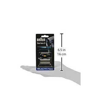 Cabezal de Repuesto de Doble Cuchilla para Afeitadora Eléctrica, Compatible con Afeitadoras Eléctricas y Rotatorias, Cabezal de Lámina Lavable para Uso Facial - Product Image 1