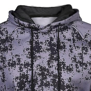 Sweats à capuche de style pull à manches longues avec poche élégant manches longues 100% coton sweats à capuche et sweat-shirts pour hommes - Product Image 4