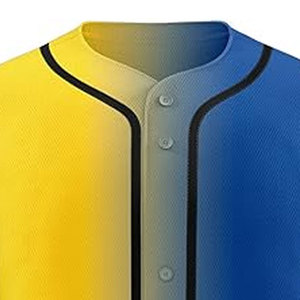 Maillot de baseball de haute qualité à séchage rapide et respirant 100% polyester pour hommes adultes, confortable pour le softball - Product Image 5