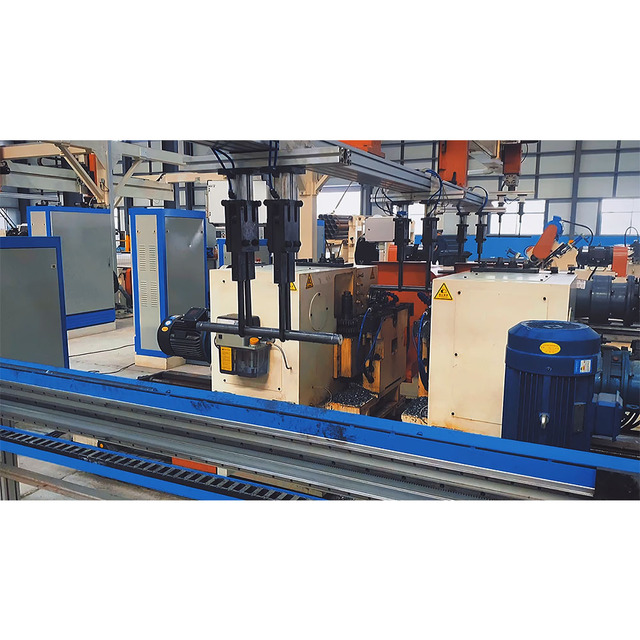High Efficiency CNC Automatic Production Line for Conveyor Roller Shaft Intelligent Control 24H Continuous Production
