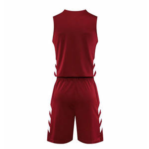 100% Polyester meilleure qualité uniforme de basket-ball de haute qualité sur mesure nouveau Design uniforme de basket-ball pour hommes - Product Image 2