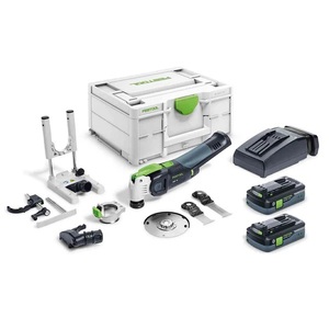 Cordless Oscillator Vecturo OSC 18 HPC 4,0 <b>DIY</b> <b>Tool</b> Kit with High Capacity Battery Plastic Handle & Charger OEM 3-Year Warranty - Product Image 2