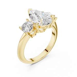 14K <b>Adjustable</b> <b>Silver</b> <b>Ring</b> with Crystal Stone Fashion Jewelry - Product Image 6