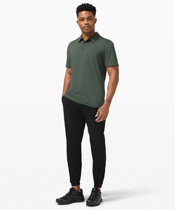 Polos de golf tactiques 3D pour hommes Maillot à manches courtes à séchage rapide 100% polyester Design solide Techniques brodées - Product Image 2
