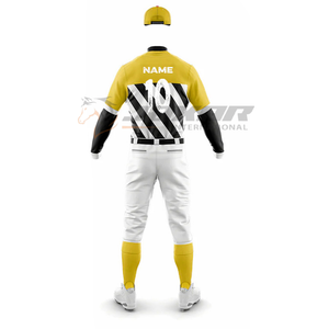 Uniformes de baseball sublimés durables avec maillot et pantalon en tissu léger respirant à séchage rapide idéal pour la vente - Product Image 2