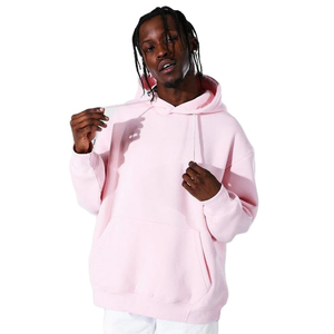 Sudadera con capucha con estampado de logotipo personalizado Wasteland Style Oversized Heavyweight 350gsm Fleece Streetwear Hoodie para hombres Servicios OEM - Product Image 1