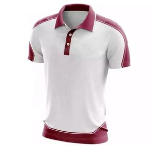 Polo deportivo de poliéster para hombre de talla grande, ropa informal suave de alta calidad al por mayor - Product Image 1