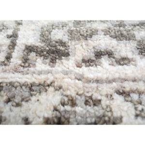 พรมขนสัตว์ถักมือ Erbe PKWL-4010 สีเทาและดำ ลายเหรียญ รูปทรงสี่เหลี่ยมผืนผ้า สไตล์คิลิม สำหรับบ้านและทางเดิน - Product Image 3