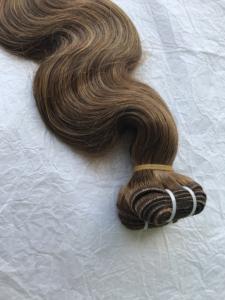 Paquete de extensiones de cabello Remy virgen brasileño de 22 pulgadas más vendido Buena densidad #8 Onda del cuerpo Templo crudo Proveedores de alta calidad - Product Image 4