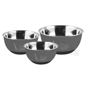 Ensaladera moderna de acero inoxidable para el hogar, cocina y comedor, cuenco de metal ecológico hecho a mano, apto para lavavajillas - Product Image 1