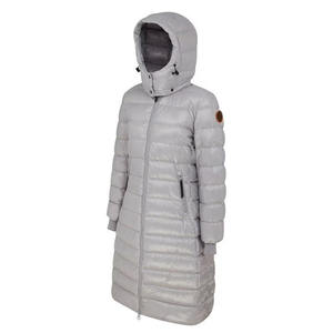 Chaqueta acolchada de longitud larga Unisex personalizada, tendencia de la industria, nailon impermeable, cuello levantado acolchado, todos los tamaños, colores a la venta - Product Image 3