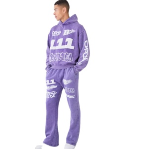 Premium Quality <b>Oversized</b> Hoodie Tracksuit Custom Logo Men Track Suits Private Label <b>Jogger</b> Sets Tech Fleece Tracksuits 2026 - Product Image 1