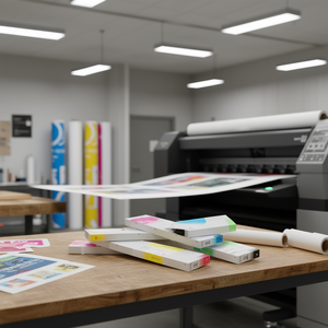 Cartouche d'encre compatible Mutoh UMS (Universal Mild Solvent) 440 ml avec carte intelligente pour l'impression - Product Image 3