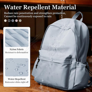 Stylish Printed Waterproof Casual School <b>Backpack</b> Zipper Adjustable Straps Spacious <b>Compartments</b> for Books Supplies Items - Product Image 6