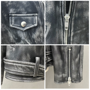 Best Selling Women's Brown genuine <b>Leather</b> Jacket Quality Custom Motorbike <b>Coat</b> Breathable and Windproof Most Popular for Ladies - Product Image 5