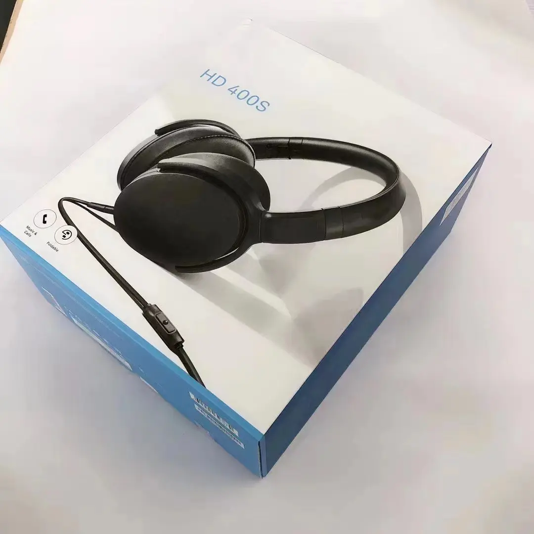 HD 400S Closed Back, Around Ear Headphone with One-Button Smart Remote for Sennheiser