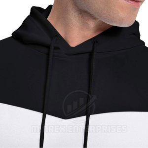 Sudadera con Capucha de Forro Polar de Color Sólido Personalizada para Hombre 2023, con Logotipo Personalizado, Teñido Liso, Secado Rápido, Ropa Urbana de Algodón para Invierno - Product Image 6