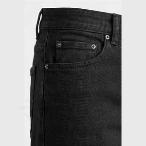Jeans de Mezclilla Lavados Sólidos de Primera Calidad para Hombre, Otoño-Invierno, ODM Personalizable, Estilos de Moda Urbana, Venta al Por Mayor - Product Image 5