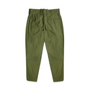 Pantalon Junya ] Style urbain tendance brodé taille XL pour homme, coupe droite avec fermeture éclair, couleur foncée - Product Image 2