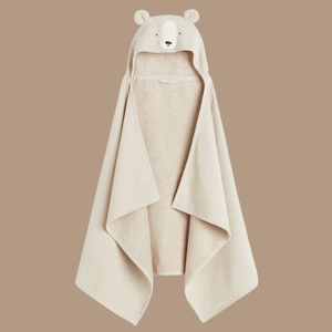 Baby Hooded Bamboo Towel Manufacturer Premium Organic Cotton Blend Soft Newborn Bath Wrap For Global Wholesale Buyers - Product Image 1