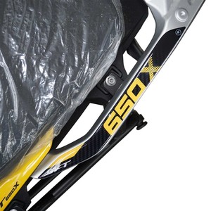 Adesivi 3D Personalizzati per Moto, Protezioni per Maniglie Passeggero Compatibili con QJ Motor SVT 650 X - Product Image 1